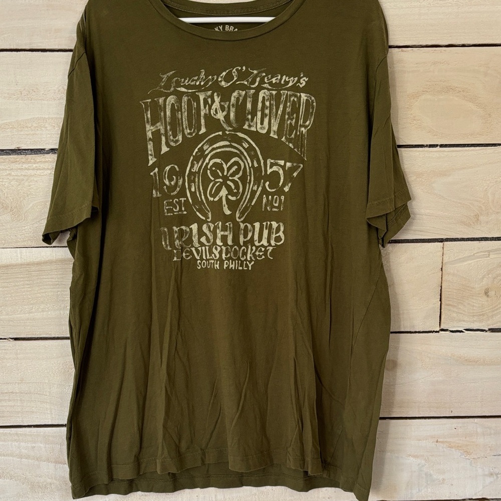 Lucky Brand T-Shirt. Perfect for St.Patricks Day!